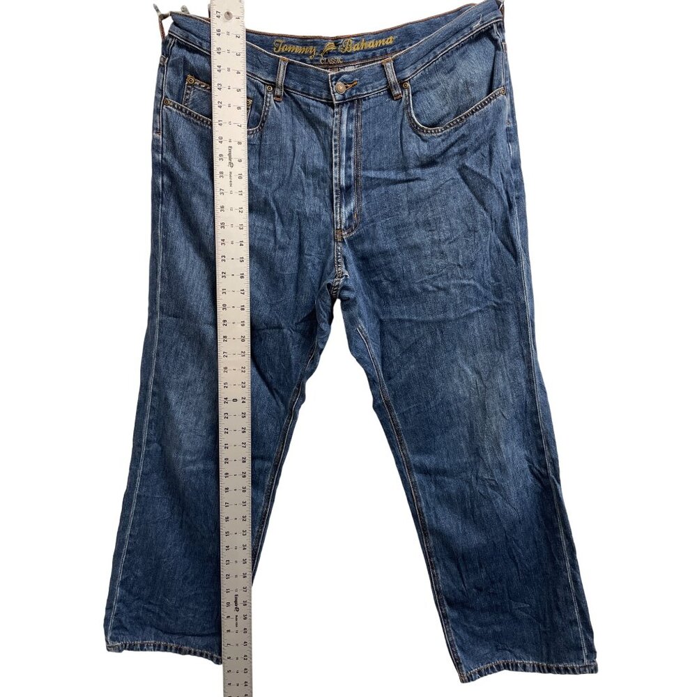 Tommy Bahama Mens Classic Fit Blue Jeans Size 40 SKU 1648
